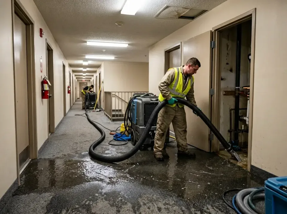 multi-unit-apartment-hallway-f-005 — frequently asked questions, Emergency Burst Pipe Water Extraction & Removal in South Ga…